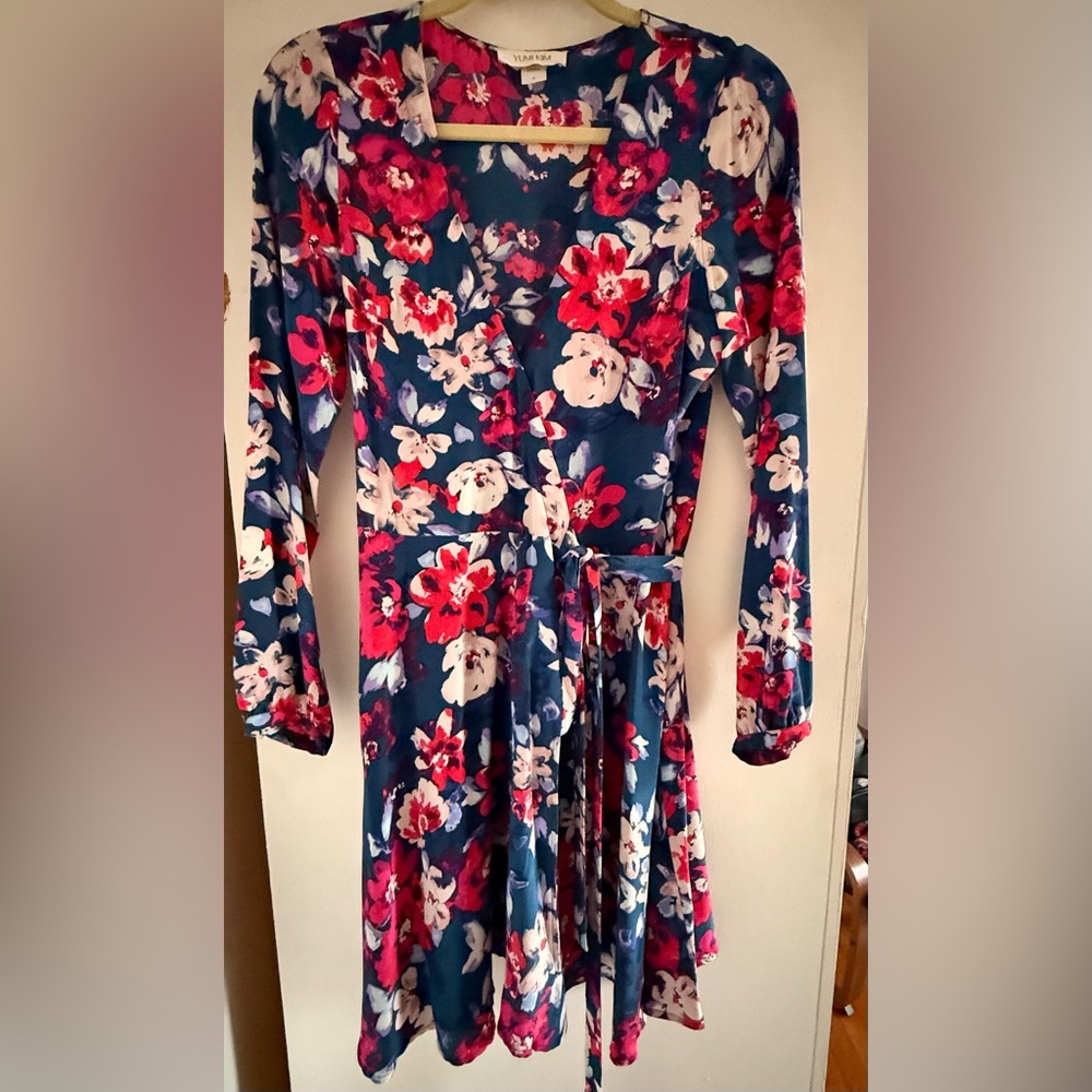 Yumi Kim Silk Wrap Dress